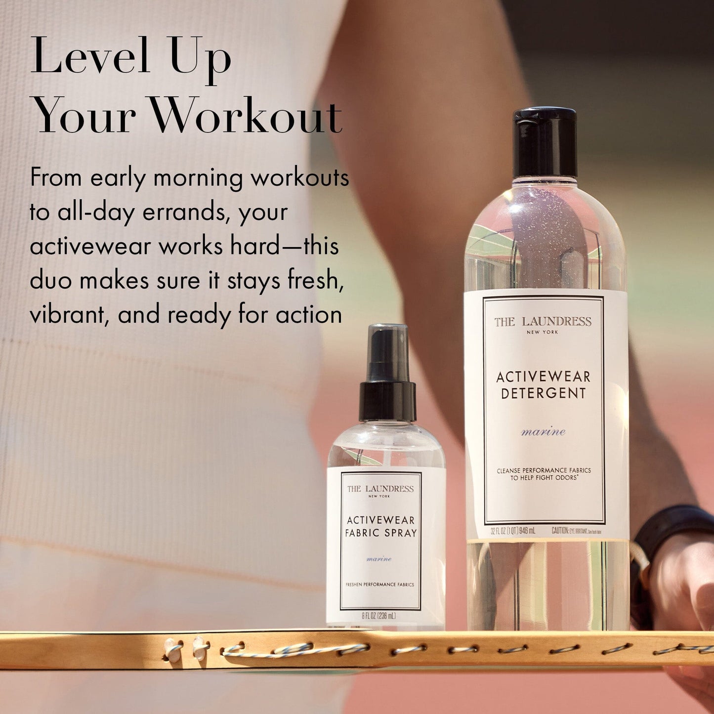Activewear Laundry Detergent & Fabric Spray Set