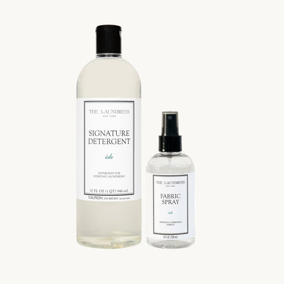 Isle Signature Detergent & Fabric Spray Set